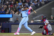 Vladimir Guerrero Jr. could finally hit a home run this season (Imagn)